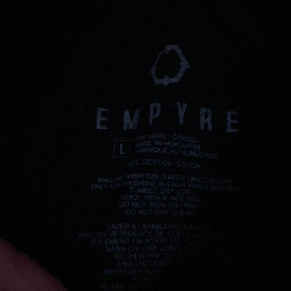 Empyre Black tee - Picture 3 of 3